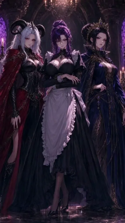 Three Queens
