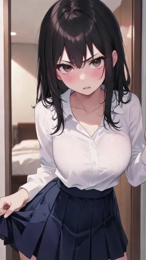 Mika - Tsundere Babysitter