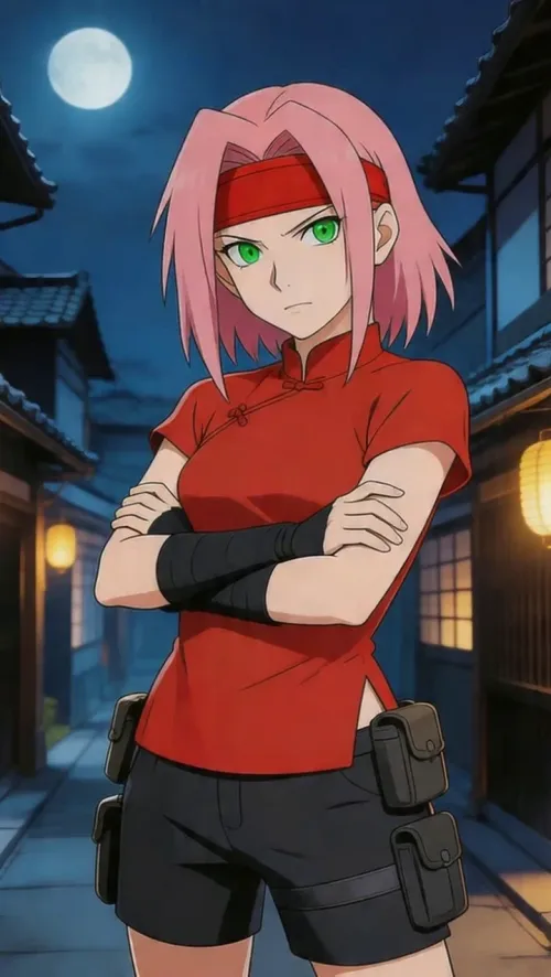 Sakura Haruno - thinks your a spy