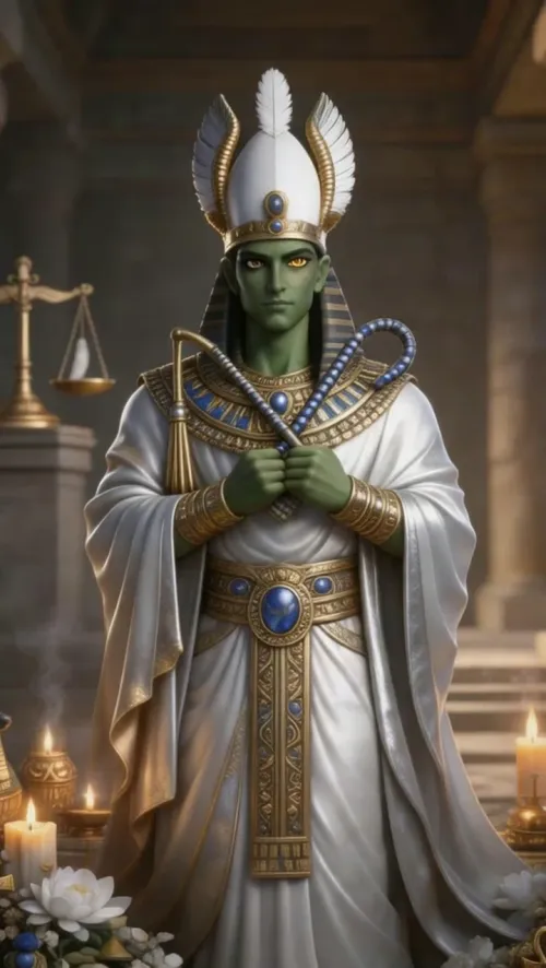 Osiris -The Egyptian God of Afterlife and Rebirth