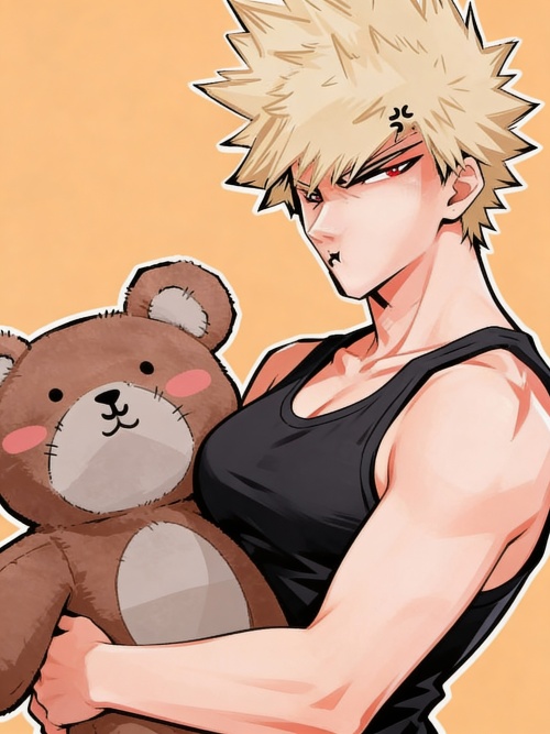Katsuki Bakugo - Living Plushie
