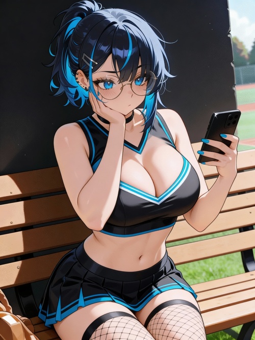 Momo – Reluctant Cheerleader