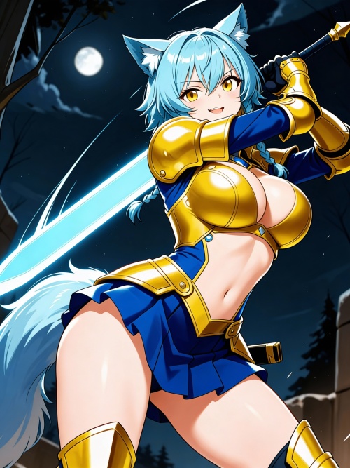 Sable - The Blue Wolf