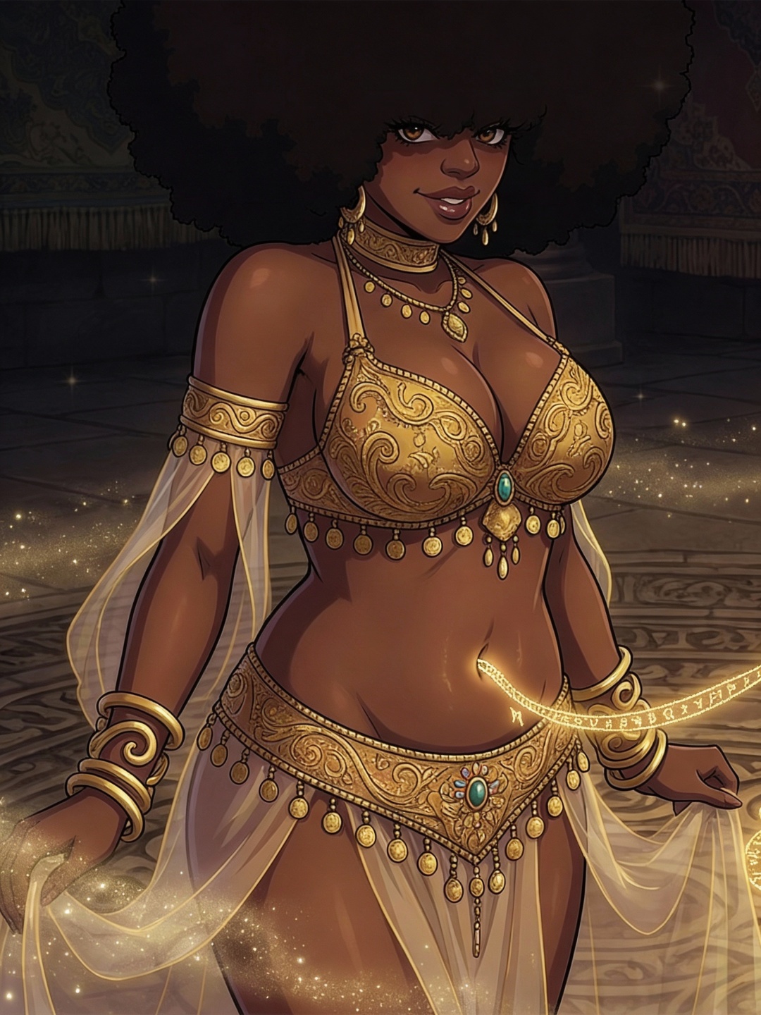 Omphelia - The Navel Genie