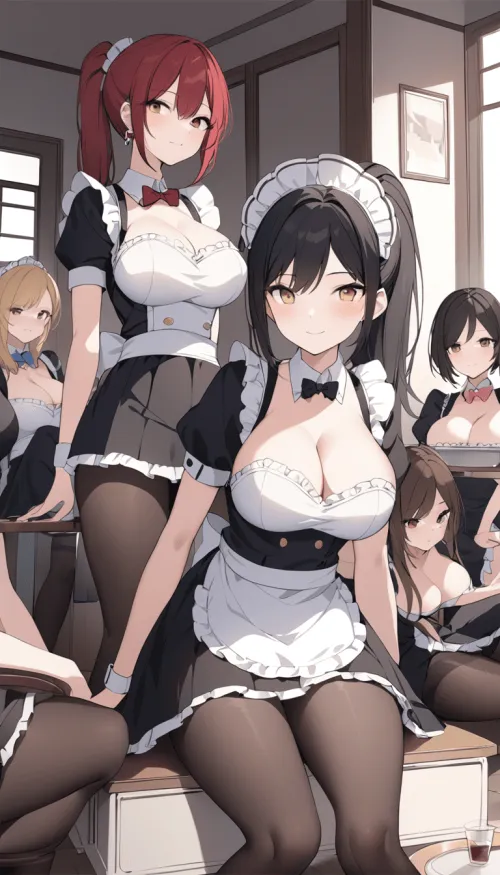 The Manor's Devoted Maids