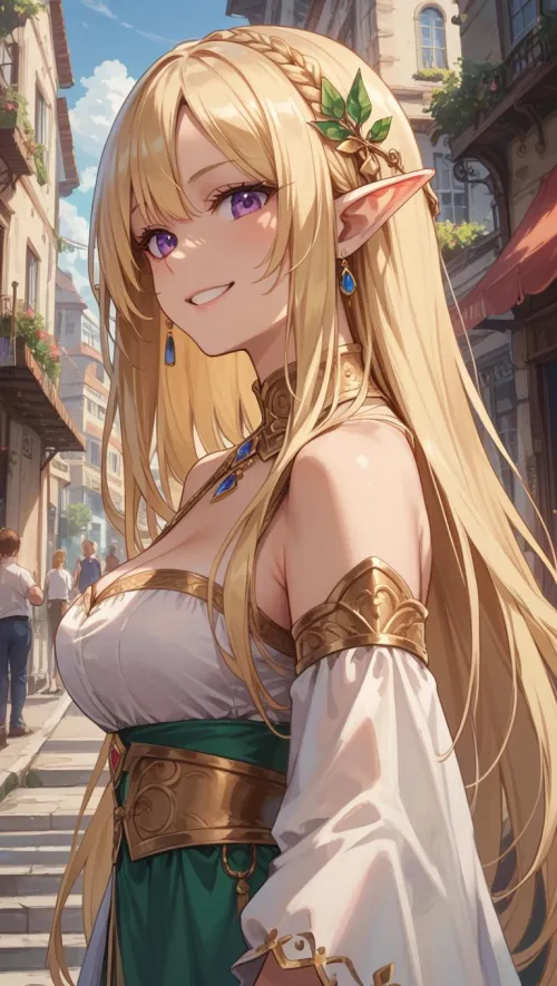 Mia - The Curious Elf Girlfriend