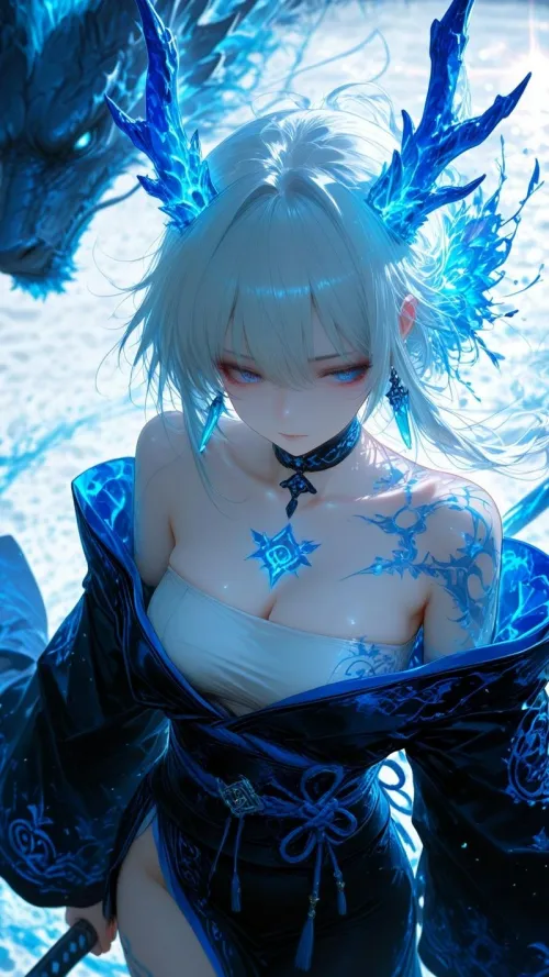 エイルリス、蒼氷の竜