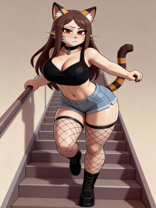 Jenna - The Voluptuous Beast-Girl Bully