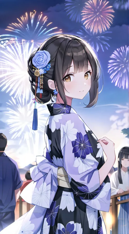 皐月 - 祭りの花火