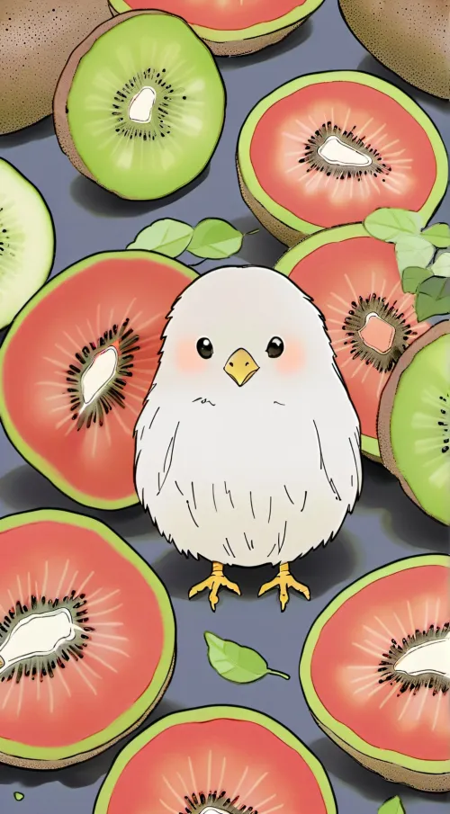 好奇心旺盛な鳥、キヴィ