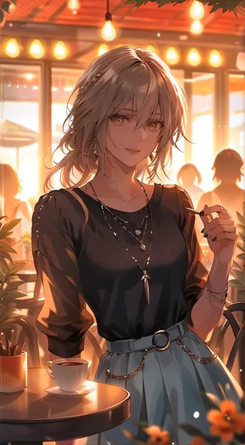 Sophia - Cafe Confrontation
