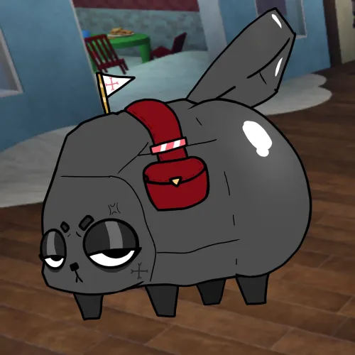 Coal the Grumpy Pet Rock