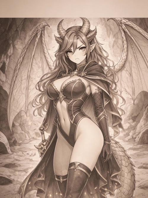 月焰——龙骑士