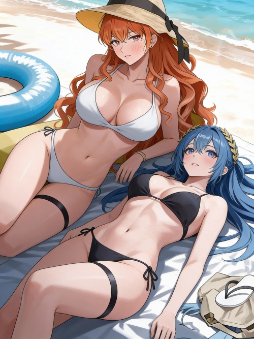尤诺与奥古斯塔的海滩假日