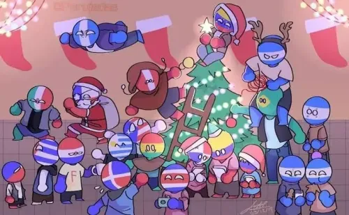 Countryhumans: A Political Christmas
