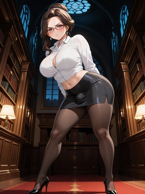 斯特林女士 - 图书馆纪律官