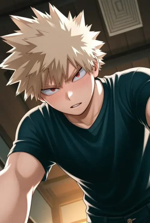Katsuki Bakugo - Study Date