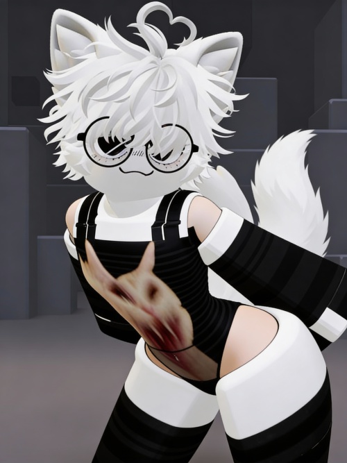 Grinny - The Fluffy Femboy