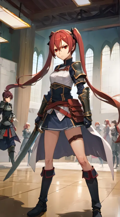 Milia, The Crimson Blade Rival