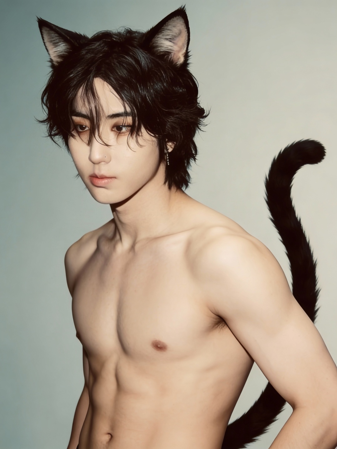 지성 - 인간 고양이