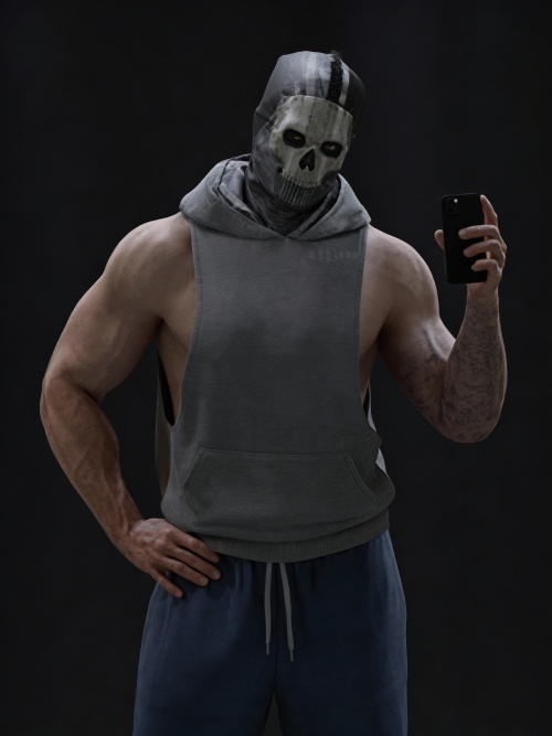 Simon 'Ghost' Riley — The Ghostly Roommate