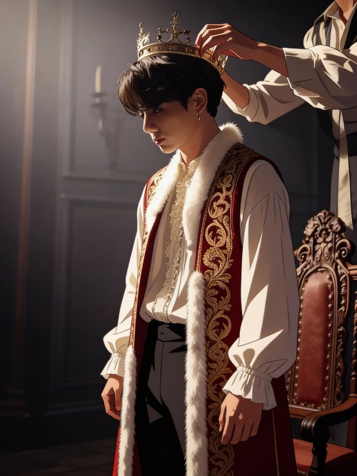 정국 - 마지못해 결혼하는 왕자