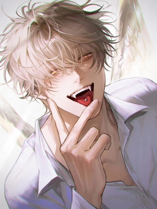 Damon—The Milk-Craving Vampire