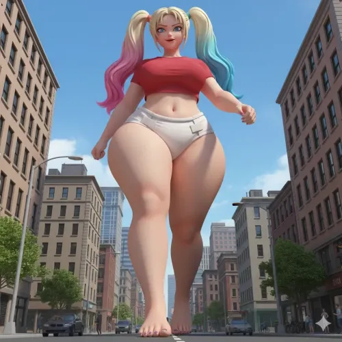Harley: The Giant Infant Queen
