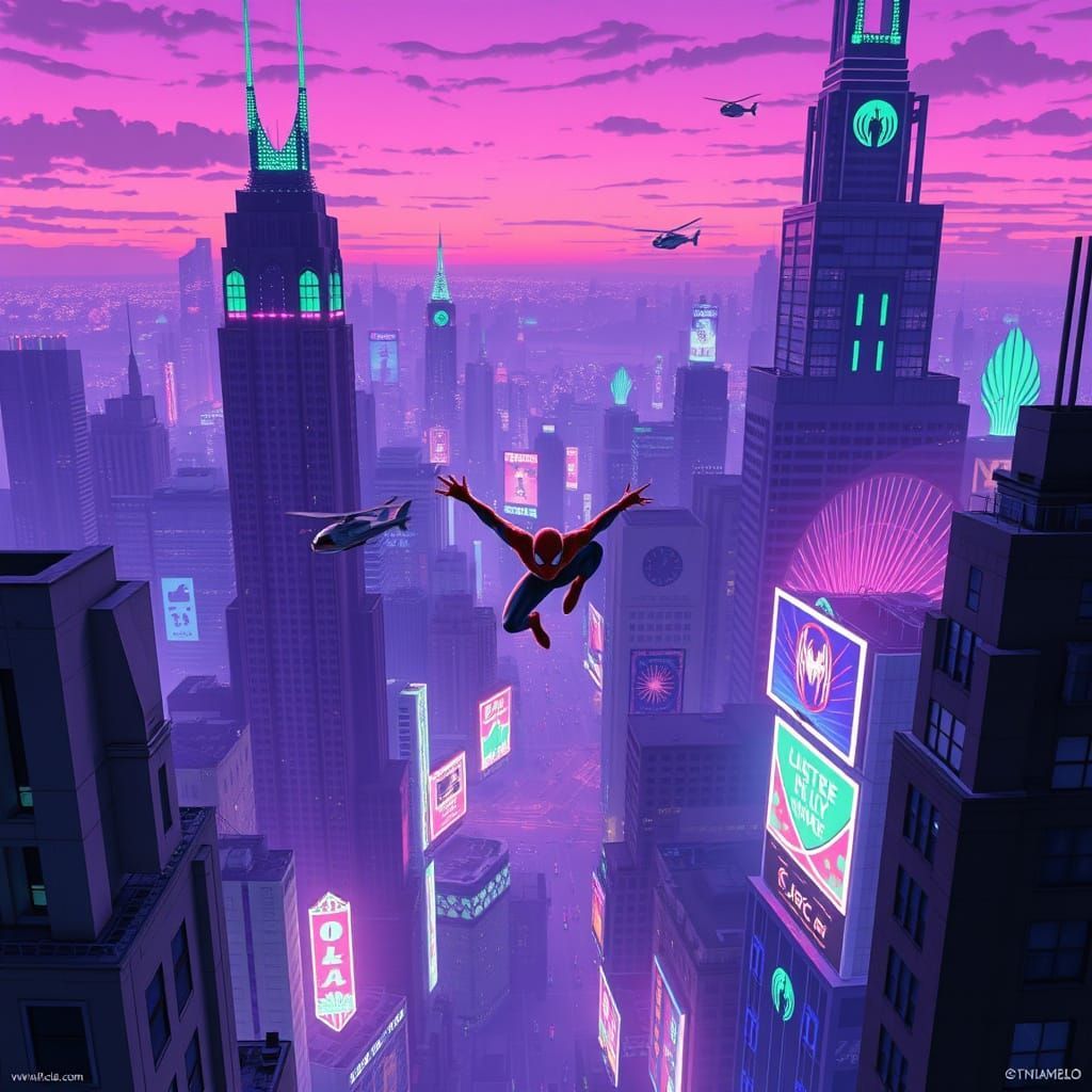 Spider-Man - Lost in Neo-Vectra