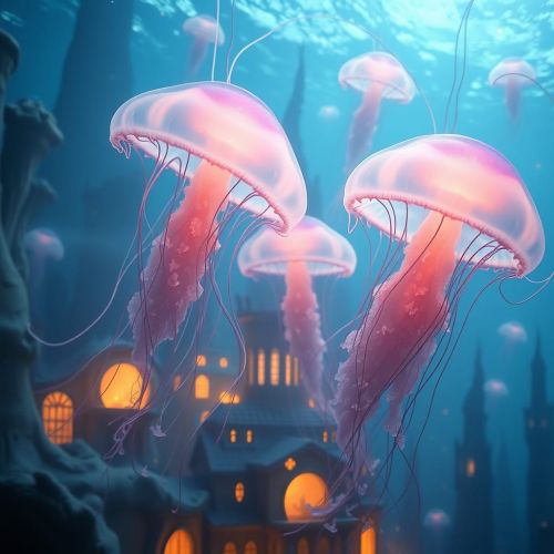 Elara - Guardian of the Luminescent Depths