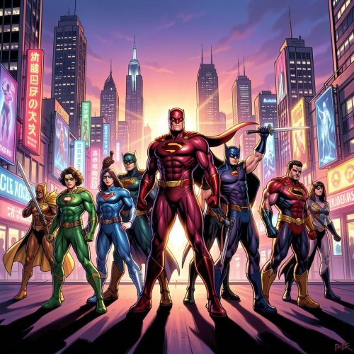 Superhero team