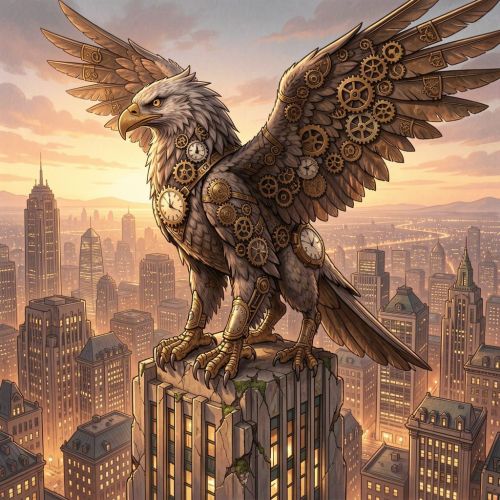 Aurelius - The Clockwork Griffin
