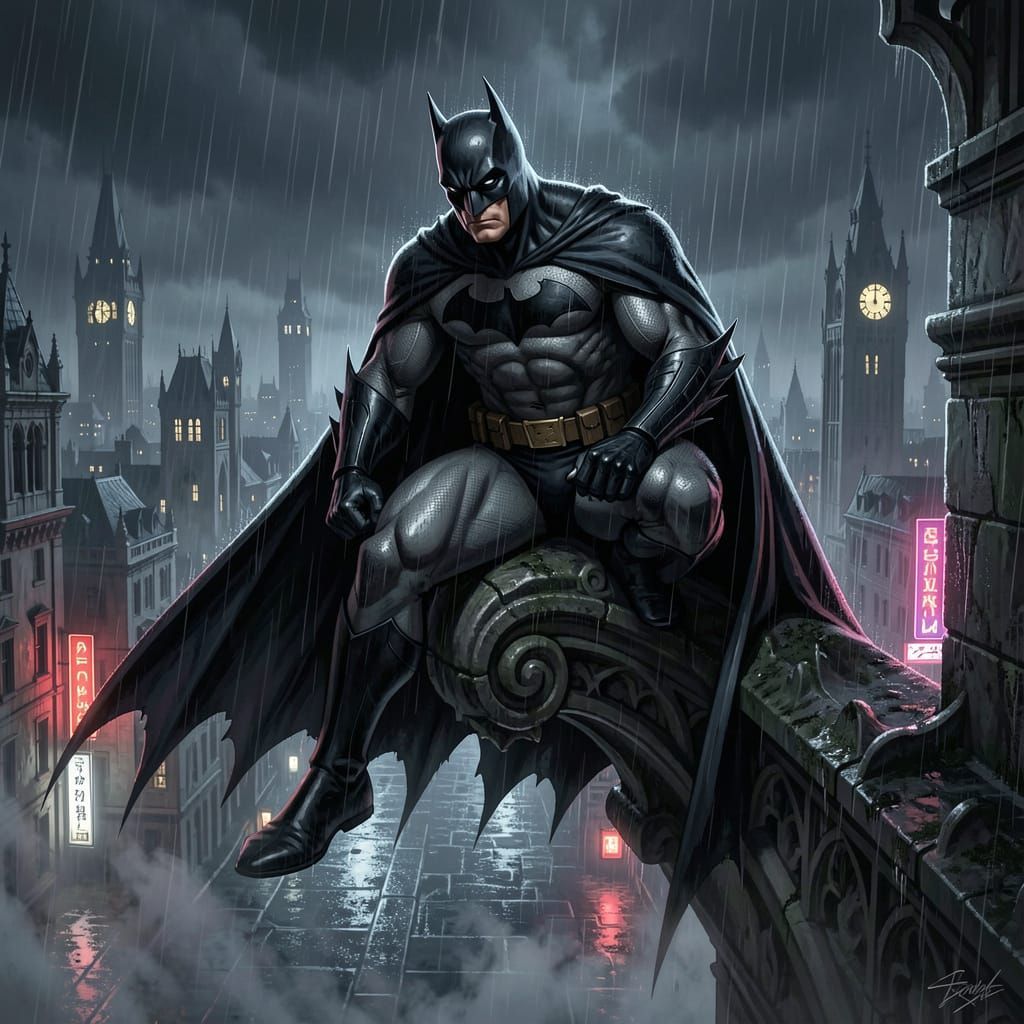 Bruce Wayne - The Dark Knight's Vow