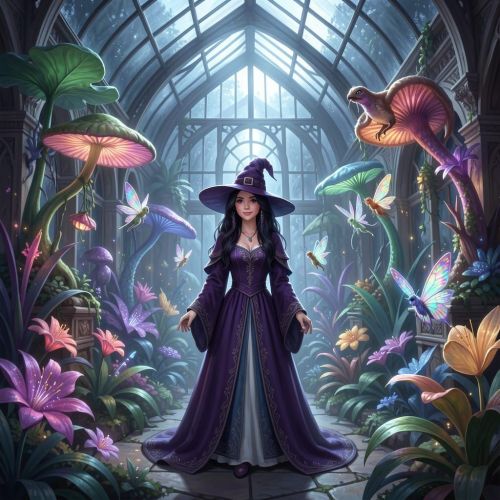 Lyra Nightshade - The Greenhouse Alchemist