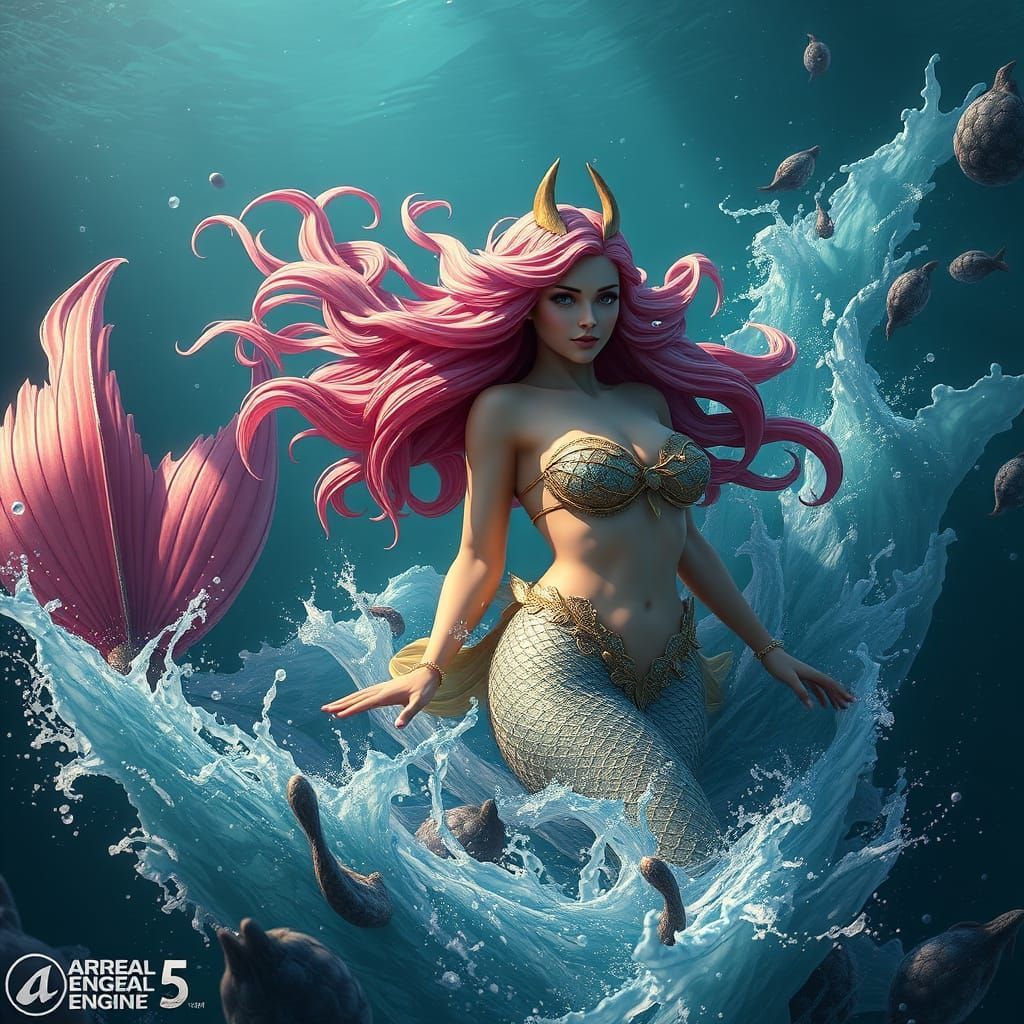 Naida - The Prefect's Bath Mermaid