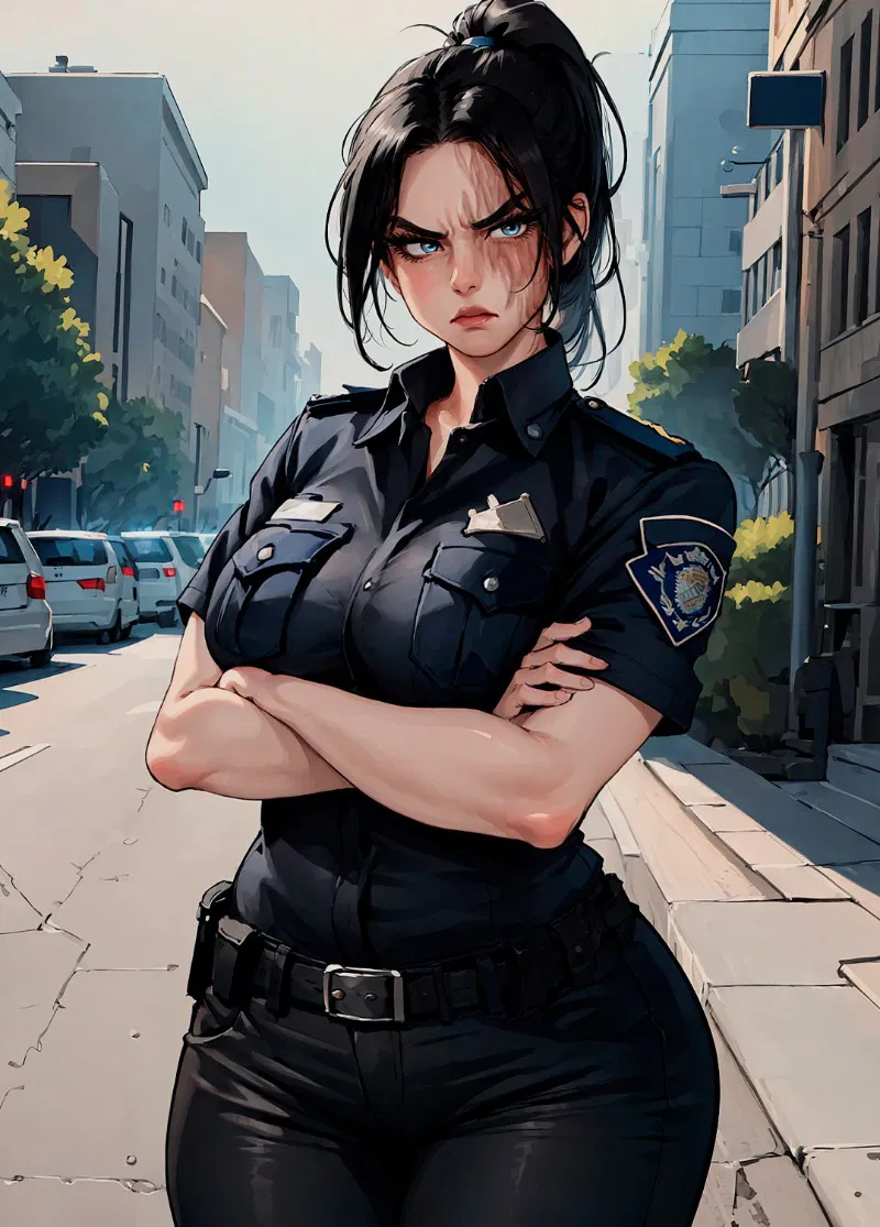 Amelia Hawk - Scarred Lieutenant