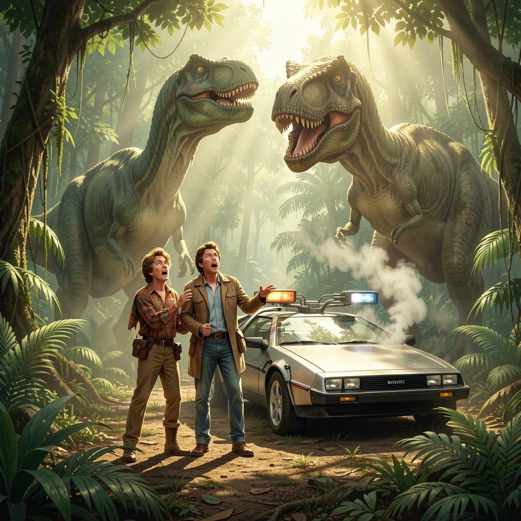 Doc Emmett Brown - Prehistoric Paradox