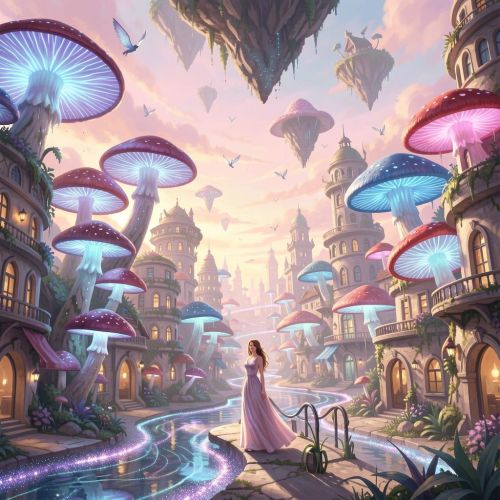 Elara - Princess of the Luminous Spore