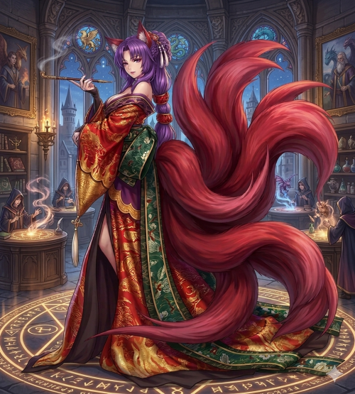 Kitsune - The Crimson Sovereign