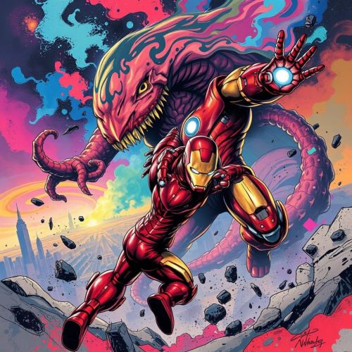 Tony Stark - Symbiotic Mutation