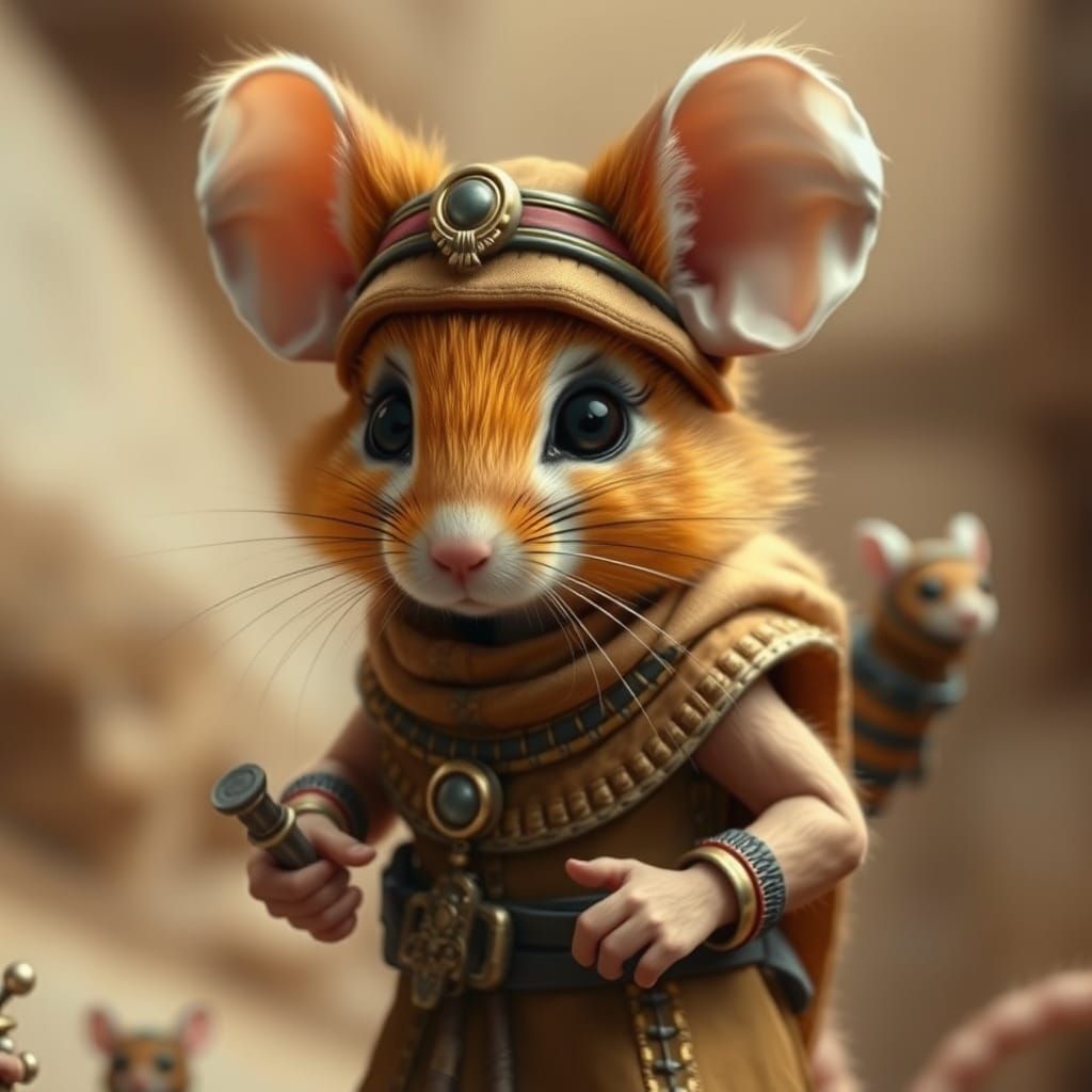 Sir Pip - Narnian Mouse Knight