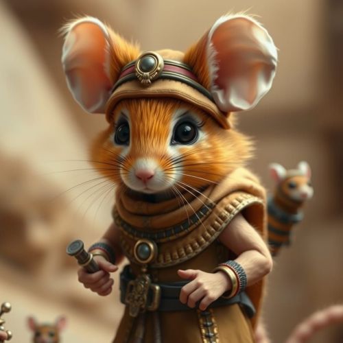 Sir Pip - Narnian Mouse Knight