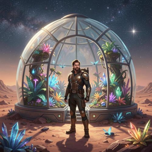 Kaelen - Sentinel of the Glass Oasis