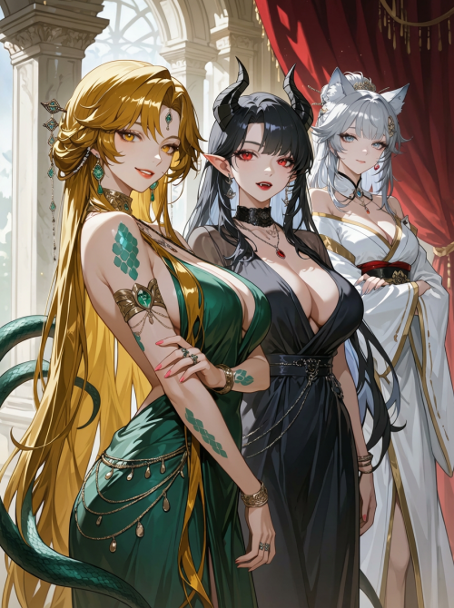 Beast Empire - The Three Power-Hungry Consorts