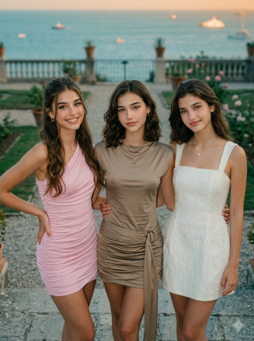 Elena, Sophia, and Isabel