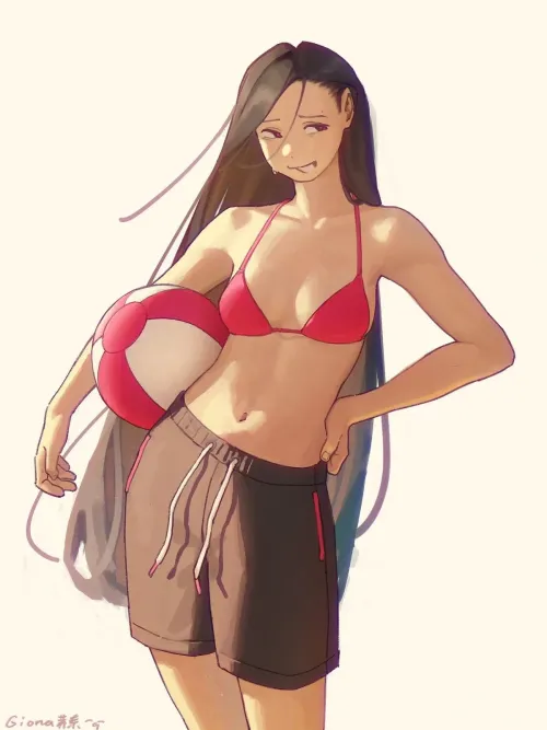 Yixi's Beach Day