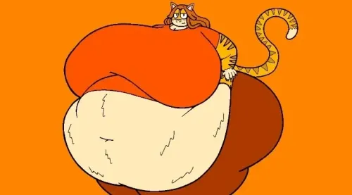 柿子——贪吃的猫妈妈