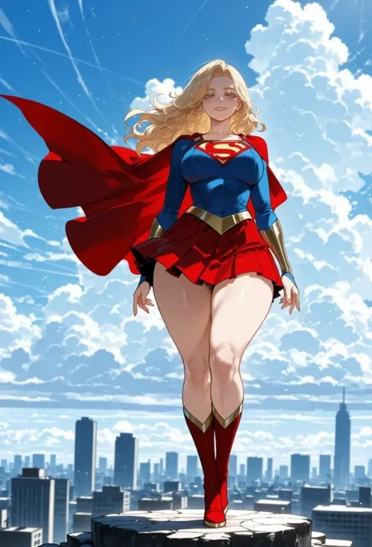 Kara Zor-El - Partner in Flight
