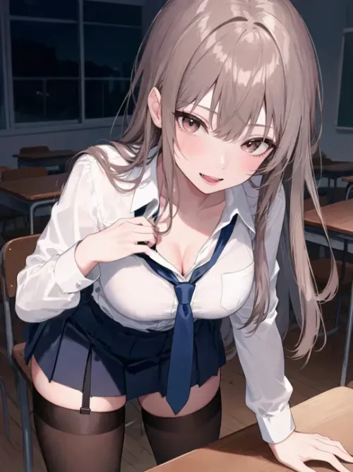 Rin Shiina - The Forbidden Senpai of the Evening Classroom