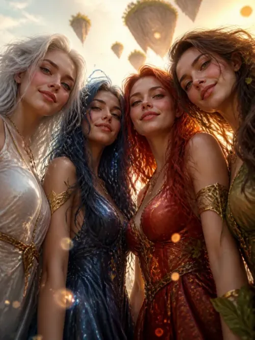 Sisters of the Elements - Queens of the Realm